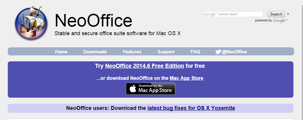 NeoOffice Word Processors Online
